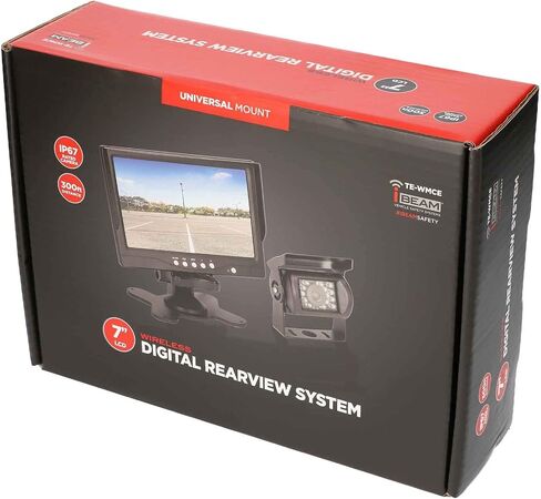 IBEAM - Universal Wireless 7" Monitor and Commercial Camera (TE-WMCE) in Kuwait