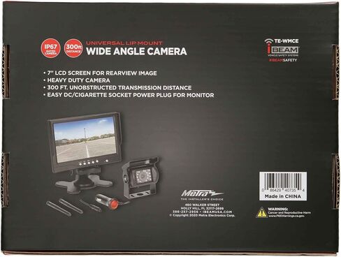 IBEAM - Universal Wireless 7" Monitor and Commercial Camera (TE-WMCE) in Kuwait