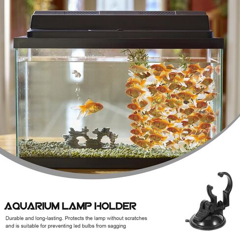 VILLCASE 2pcs Aquarium Suction Cup Lamp Mounting Clips for Fish Tanks in Kuwait