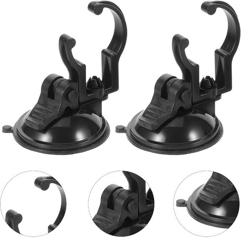 VILLCASE 2pcs Aquarium Suction Cup Lamp Mounting Clips for Fish Tanks in Kuwait