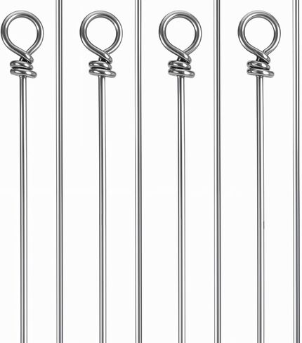 100PCS Fishing Wire Spinner, Stainless Steel Lure Making Supplies Kit for Hanging Fishing Spinners Rigs for Crafts in Saudi Arabia