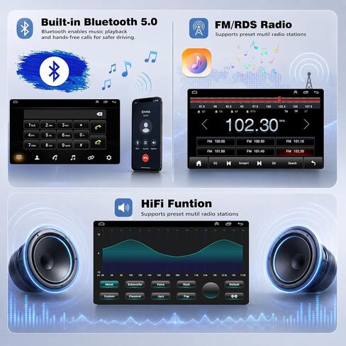 Android Car Radio for Chevy Malibu 2009 2010 2011 2012 2013 2014 in Kuwait