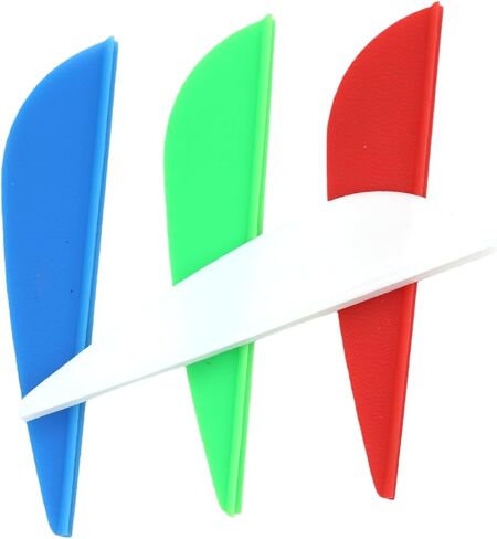 60pcs Arrows Vanes 1.75/2/2.5/3/4/5 Inch Plastic Feather Fletching for DIY Archery Arrows in Saudi Arabia