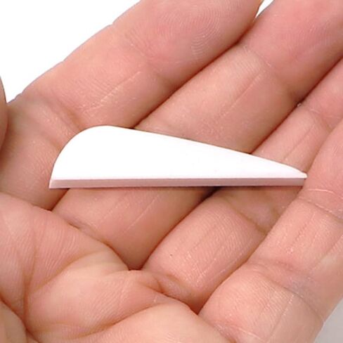 60pcs Arrows Vanes 1.75/2/2.5/3/4/5 Inch Plastic Feather Fletching for DIY Archery Arrows in Saudi Arabia