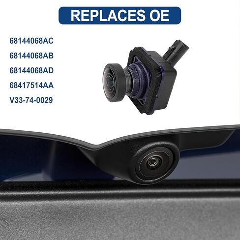 Front Side Rear Backup View Camera Compatible with Chrysler Pacifica in Kuwait