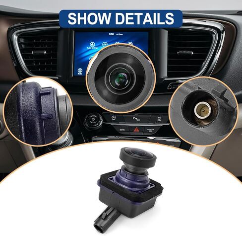 Front Side Rear Backup View Camera Compatible with Chrysler Pacifica in Kuwait