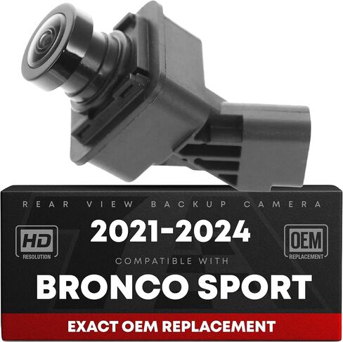 Rear View Backup Camera, Reverse Park Assist - Compatible with 2021-2024 Ford Bronco Sport - OEM M1PZ19G490A, FO1960187 in Kuwait