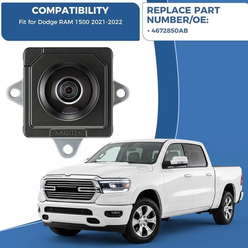 04672850AB Rear View Camera Fit for Dodge RAM 1500 2021 2022 in Kuwait