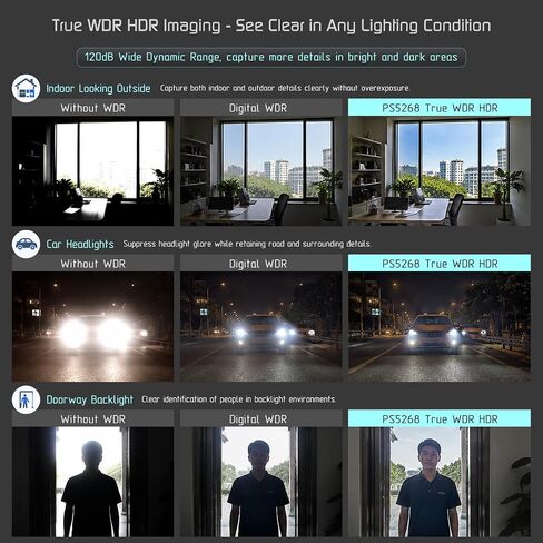 1080P USB2.0 UVC Camera, 121° Wide Angle, True Low-Light HDR WDR Camera, Built-in Mic, Plug & Play Webcam for PC, Raspberry Pi and All SBCs, Support Windows, Linux, Android, Mac OS. in Kuwait