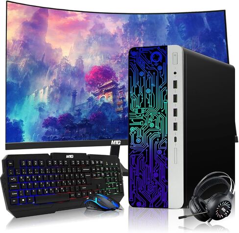 HP G3 Gaming PC, i7, 32GB RAM, 240GB SSD + 1TB HDD, Win 11 in Kuwait