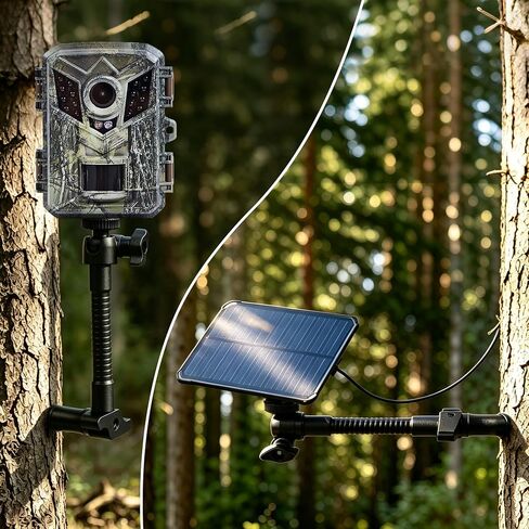 4Pack Trail Camera Tree Mount, 1/4in Thread 360° Rotation Tracking Bracket in Kuwait