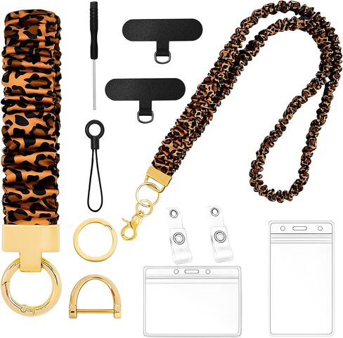 Phone Wrist Strap & Phone Lanyard, Keychain Wristlet Crossbody Neck Strap Compatible with Most Phones Keys & Badges in Kuwait