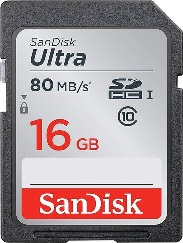 SanDisk 16GB Ultra SD Memory Card Class 10 (5 Pack) SDSDUNC-016G-GN6IN in Kuwait