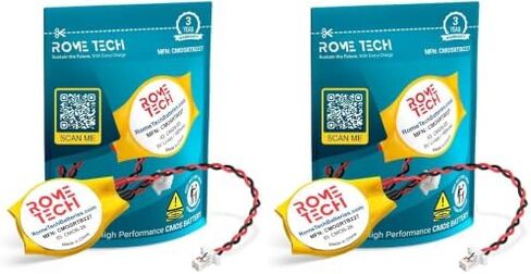 Rome Tech CR2016 CMOS Battery for Lenovo ThinkPad X1 Yoga 5th Gen in Kuwait