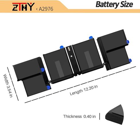 A2976 Laptop Battery for MacBook Pro 16-inch A2991 (late 2023) MRW43LL/A in Kuwait