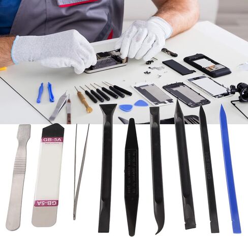 9 in 1 Electronics Repair Tool Kit, 6 in 1 Phone Repair Tools Set, Multifunctional Screen Separation Tool with Pry Tools for Phone Tablet Laptop PC DIY Disassembly & in Kuwait