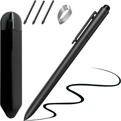 Jvkzaen EMR Stylus Compatible with Remarkable 2, Replacement Digital Pen with Eraser, 4096 Pressure Levels, Tilt Support, Palm Rejection, for Remarkable/Samsung/Kindle Scribe Devices(3 Pen Tips) in Kuwait