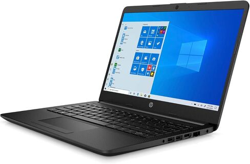 HP 14 14" HD SVA Anti-Glare Micro-Edge WLED-backlit Laptop for Students, AMD Athlon 3050U 2.3GHz up to 3.2GHz, 4GB DDR4, 128GB SSD, Wi-Fi 5, Bluetooth 4.2, HDMI, Webcam, Windows 10 S, Accessory Bundle in Kuwait