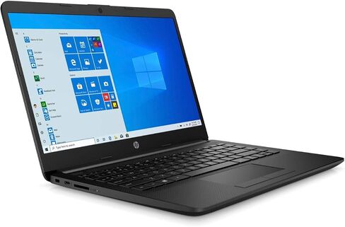 HP 14 14" HD SVA Anti-Glare Micro-Edge WLED-backlit Laptop for Students, AMD Athlon 3050U 2.3GHz up to 3.2GHz, 4GB DDR4, 128GB SSD, Wi-Fi 5, Bluetooth 4.2, HDMI, Webcam, Windows 10 S, Accessory Bundle in Kuwait