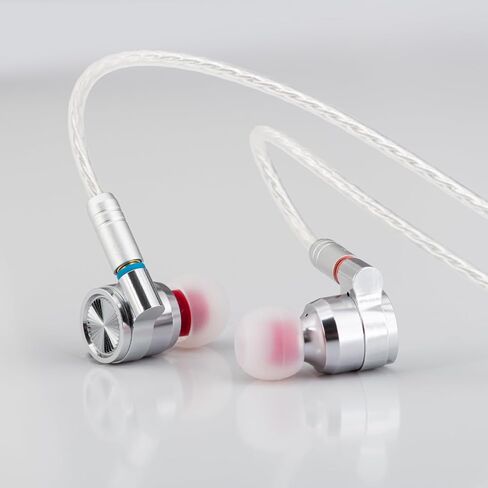 TINHIFI T4 Wired in-Ear Monitor for Musicians and Producers, 10mm Carbon Nanotube Driver, Neutral Tuning, Clear Sound and Balanced Bass, Detachable MMCX Silver-Plated Cable in Kuwait