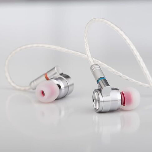 TINHIFI T4 Wired in-Ear Monitor for Musicians and Producers, 10mm Carbon Nanotube Driver, Neutral Tuning, Clear Sound and Balanced Bass, Detachable MMCX Silver-Plated Cable in Kuwait