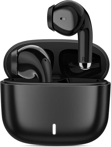 Wireless Earbuds for Samsung S25 S24 S26 Ultra S23 Fe S22 A37, Black in Saudi Arabia