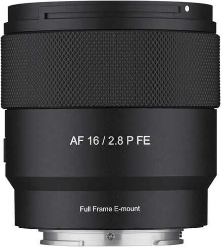 Samyang SYIO1628 AF 16mm F2.8 P FE Ultra-Wide Prime Lens, Sony E-Mount in Kuwait