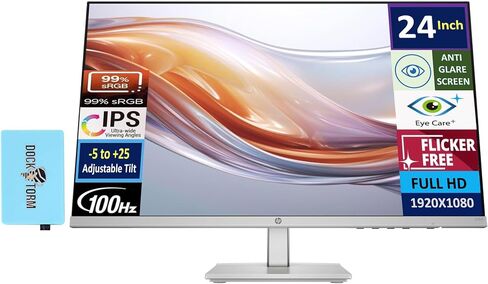 HP Series 5 524sh Monitor (Replaces M24h) 24" IPS FHD 99% sRGB Display in Kuwait
