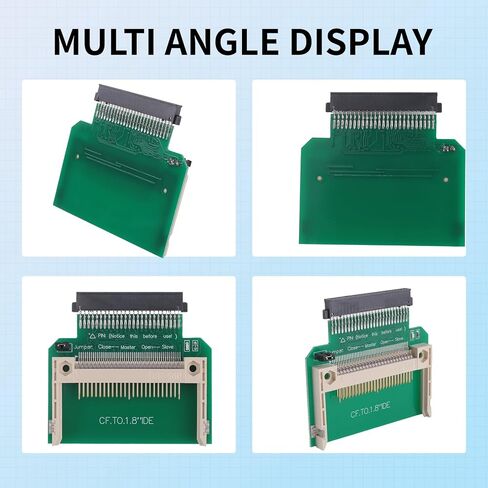 to IDE 50Pin Card Converter for 1.8 Inch Drives FAT32 Ready in Kuwait
