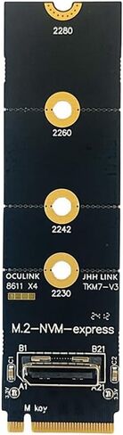 SFF-8612 Adapter Card Converter for M.2 NVMe to OcuLink PCIe 4.0 in Kuwait