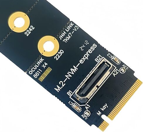 SFF-8612 Adapter Card Converter for M.2 NVMe to OcuLink PCIe 4.0 in Kuwait
