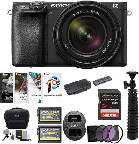 Sony Alpha a6400 Digital Camera Bundle (Black) in Kuwait