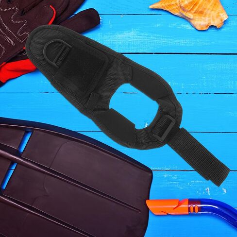 Lurrose Underwater Flashlight Strap Nylon Protective Sleeve for Scuba Diving and Extended Underwater Use, Lightweight and Waterproof Dive Light Strap Preventing Accidental Drops in Kuwait
