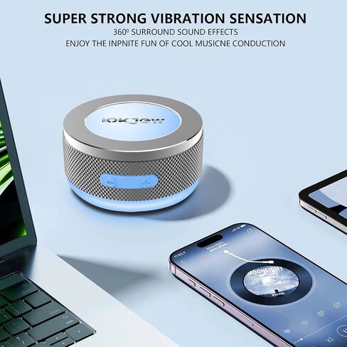 Bone Conduction Speaker Bluetooth Portable Vibration Speaker RMS 7.5W in Kuwait