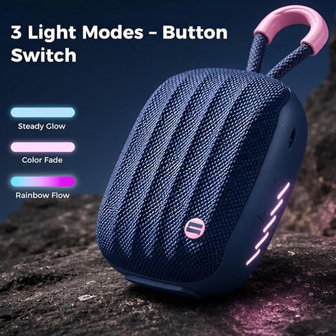 Bluetooth Bike Speaker with Handlebar Mount/Hook, IPX7 Waterproof in Kuwait