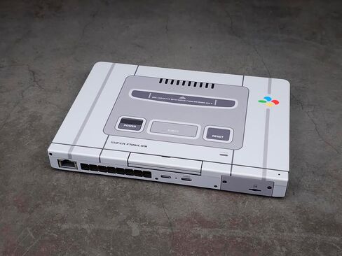 GPD Pocket 4 Decal Skin, Super Famicom Edition, Full Wrapping Matte Vinyl Skin for GPD Pocket 4 (Designed by POP SKIN) in Kuwait