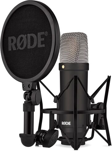 RØDE NT1 Signature Series Studio Condenser Microphone, Black in Kuwait