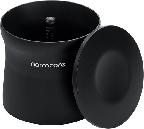Normcore 58mm Magnetic Dosing Cup, Espresso Portafilter Dosing Cup, Barista Coffee Grinder Dosing Tools Fit 58mm Portafilter Basket, Matte Black Anodized Aluminum in Saudi Arabia