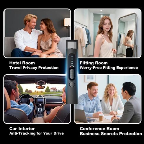 Hidden Camera Detectors, Anti Spy Bug Detector, Portable RF GPS Scanner in Kuwait