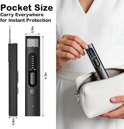 Hidden Camera Detectors, Anti Spy Bug Detector, Portable RF GPS Scanner in Kuwait
