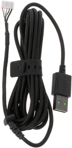 Durable Nylon Braided Line USB Mouse Cable Replacement Wire for Razer DeathAdder Elite Wired Gaming Mouse in Kuwait