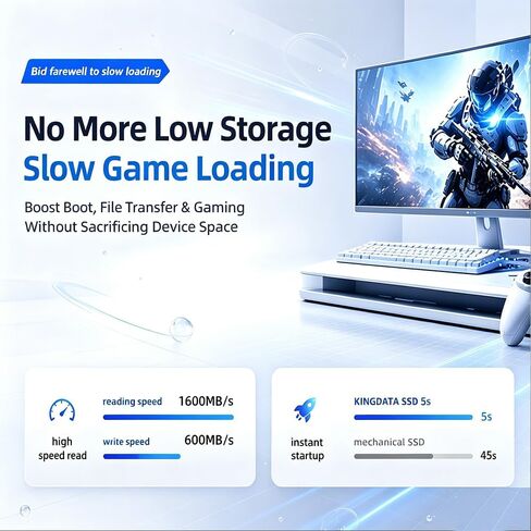 M.2 2242 SSD 128GB 3D NAND TLC PCIe 3.0x4 NVMe 22x42mm in Kuwait
