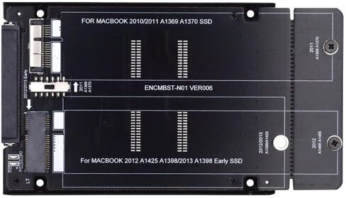 xiwai PCI Express PCI-E 1X to 12+16Pin 2013-2017 Mac Pro Air SSD Convert Card for A1493 A1502 A1465 A1466 in Kuwait