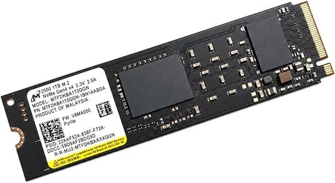 Mavark Micron SSD 2500 PCIe Gen4 NVMe SSD QLC NAND 1TB M.2 for Laptop Notebooks, Handheld Gaming Device and Desktops in Kuwait