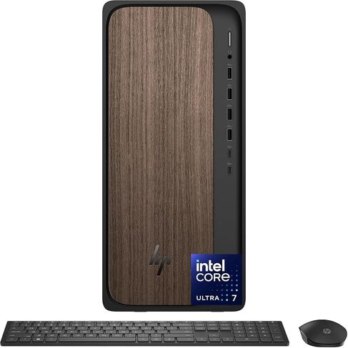 HP OmniDesk Business Desktop, Intel Ultra 7-265(20 Core, 20Threads Beats i9-12900K), 32GB DDR5 RAM, 1TB PCIe SSD, Dual Monitor Support, AI-Ready Performance, Ethernet, Wireless KB & Mouse.Windows 11 in Kuwait