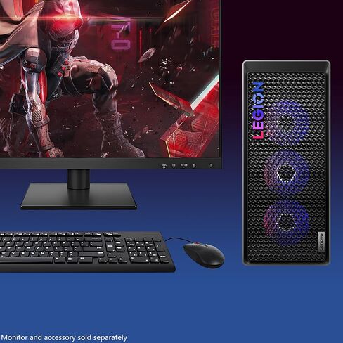 Lenovo Legion Tower 7i Gen 10 Gaming AI Desktop | Intel 24-core Ultra 9 285K | 64GB DDR5 2TB SSD | GeForce RTX 5090 32GB (Up to 3352 AI Tops) | 360mm Liquid Cooler 1200W PSU Win11 w/DLCA Accessory in Kuwait