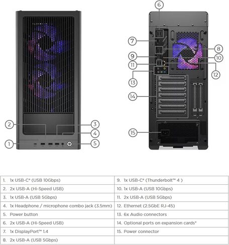 Lenovo Legion Tower 7i Gen 10 Gaming AI Desktop | Intel 24-core Ultra 9 285K | 64GB DDR5 2TB SSD | GeForce RTX 5090 32GB (Up to 3352 AI Tops) | 360mm Liquid Cooler 1200W PSU Win11 w/DLCA Accessory in Kuwait