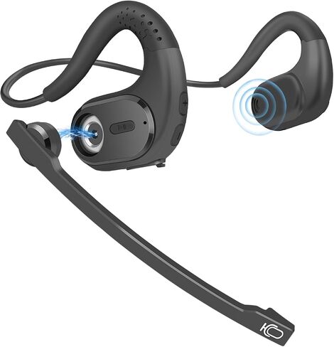 BANIGIPA Bluetooth Headset with Removable Microphone, Open Ear Headphones in Saudi Arabia
