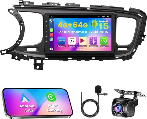 8 core 4G+64G Car Radio Stereo for KIA Optima K5 2013 2014 2015 in Kuwait
