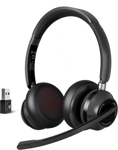 Blue Air Wireless Headphones with Mic for Work, Call Center Headphones in Kuwait